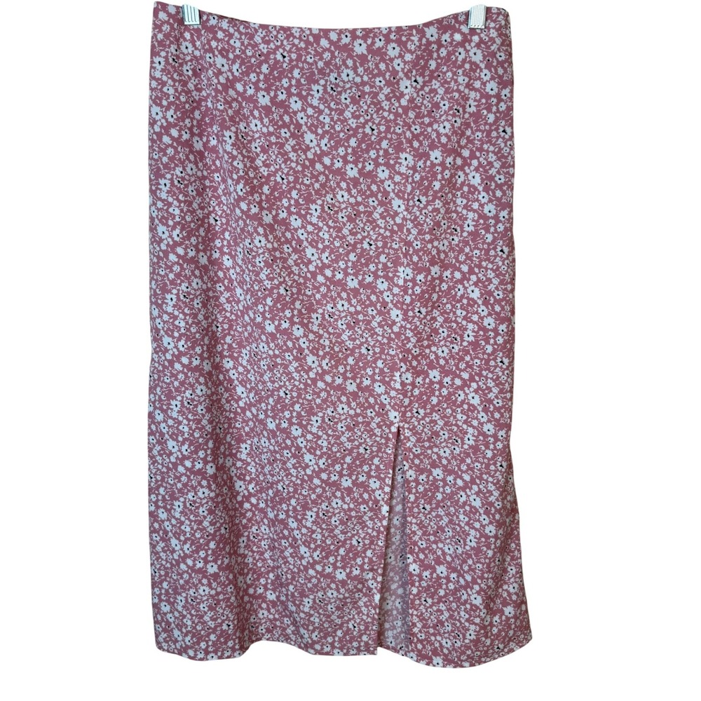 ModCloth Reverie So Often Floral Midi Boho Skirt Medium Cottagecore